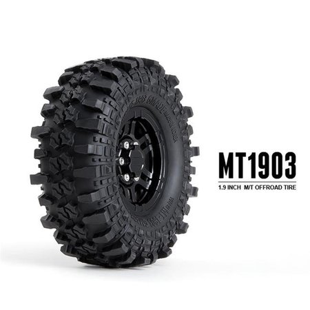 GMADE Gmade GMA70284 MT1903 Off-Road Tires - 1.9 in. - Pack of 2 GMA70284